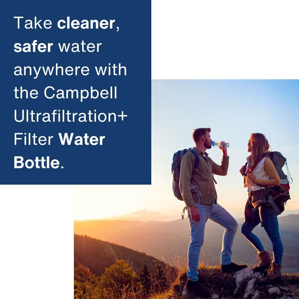 On the Go Filter Water Bottle