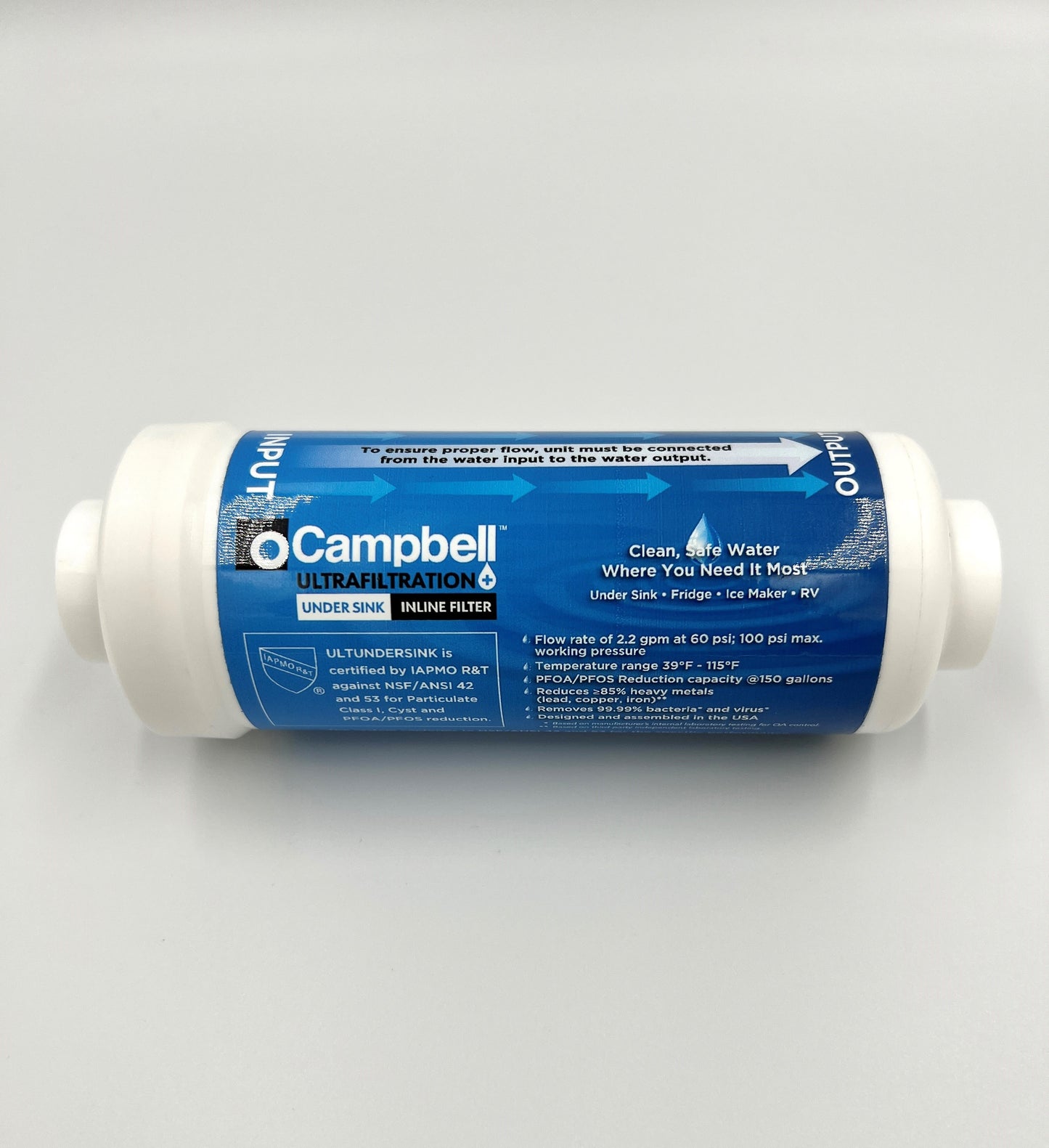 Inline Undersink Replacement Filter